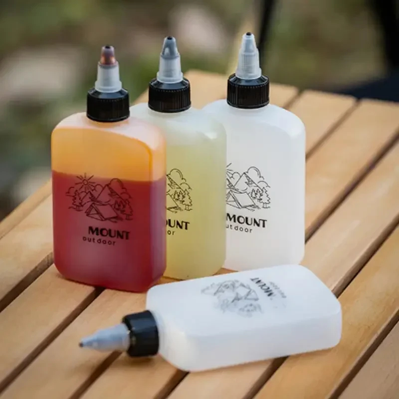 Camping Cooking Oil - Outdoor Oil Bottle Portable Packaging Small