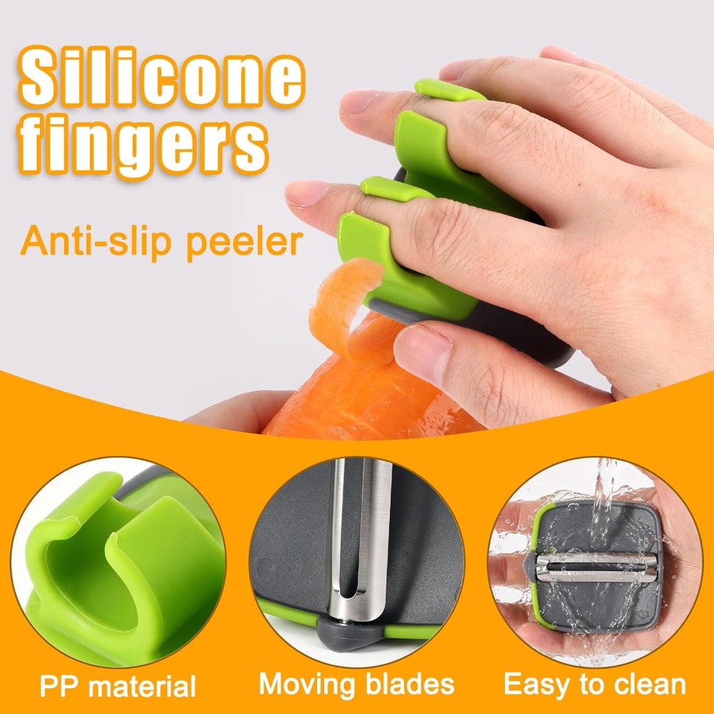 Camping Cooking Options - Portable Fruit Vegetable Peeler 2 Pieces
