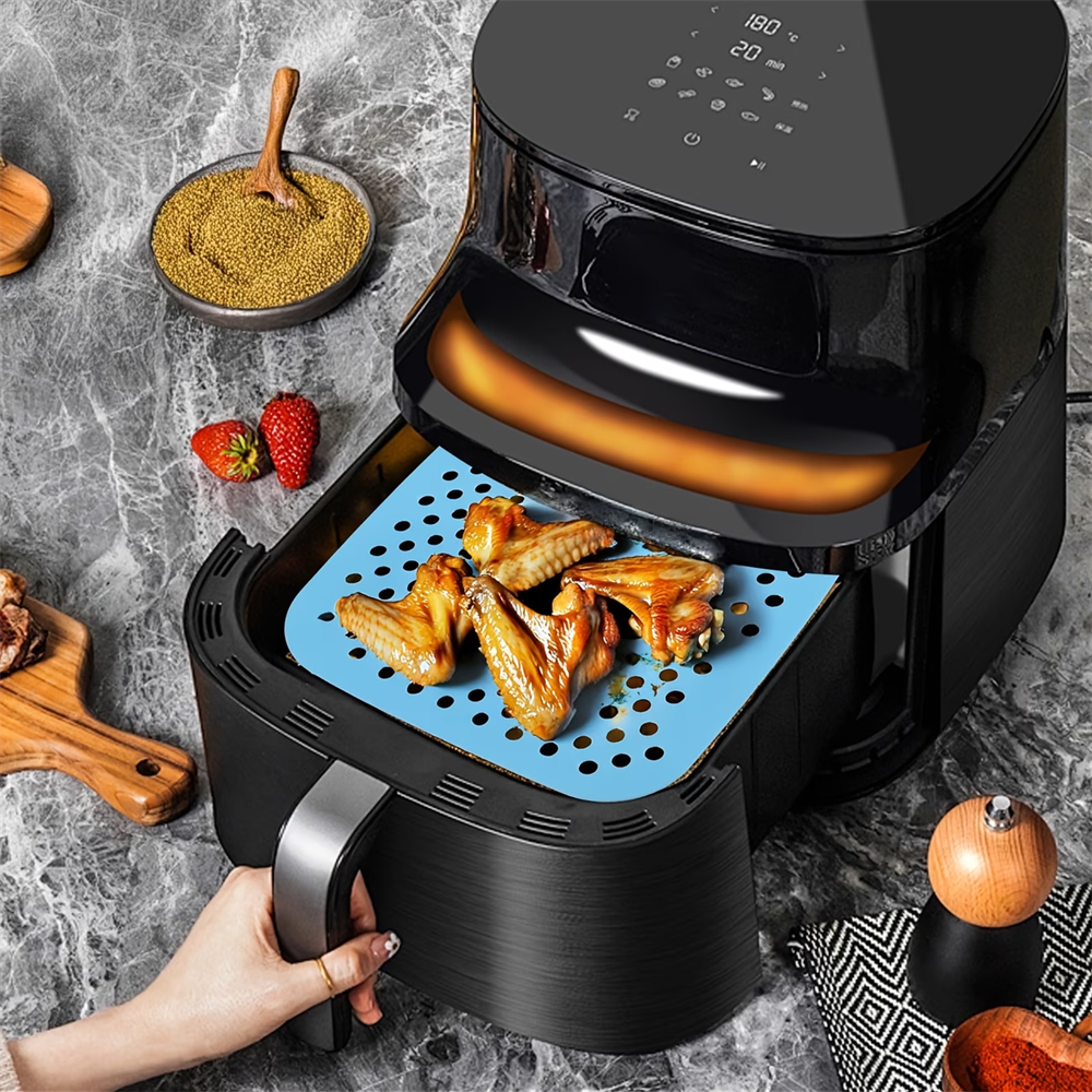 Reusable Air Fryer Pad, Silico – Camping Cooking Mat recenzja i cena