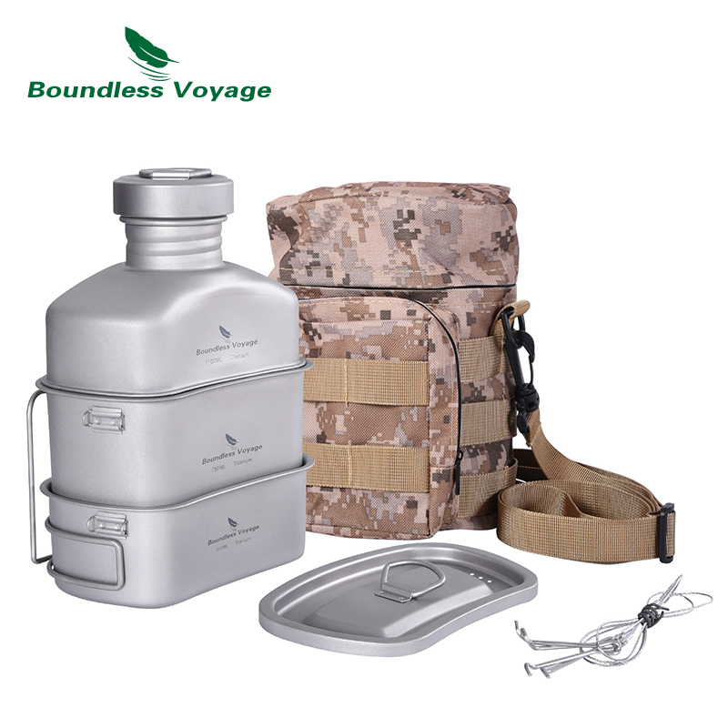 Boundless Voyage Outdoor Milit – Mess Kit Titanium recenzja i cena