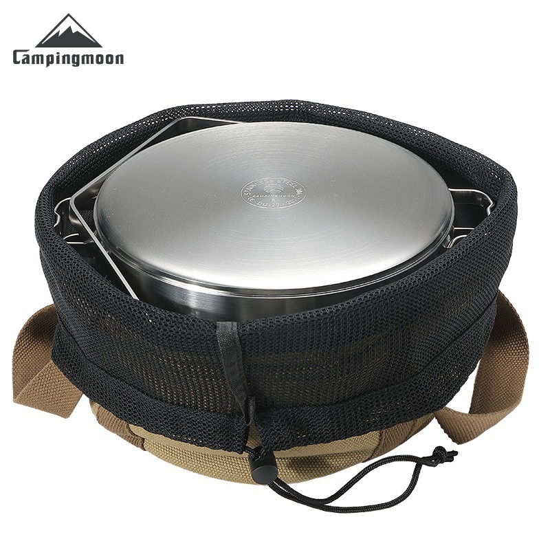CAMPINGMOON DO-27 Multi functi – Camping Hanging Cooking Pot recenzja i cena