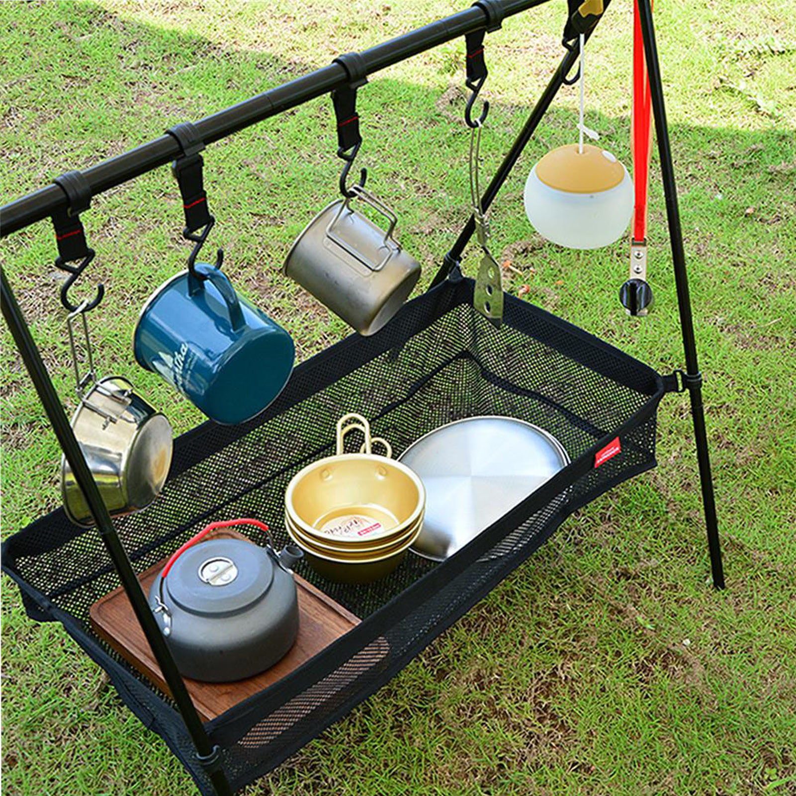 Picnic Under Table Storage Bag – Camping Cooking Basket recenzja i cena