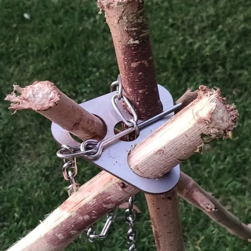 Outdoor BBQ Tripod Portable De – Camping Hanging Cooking Pot recenzja i cena