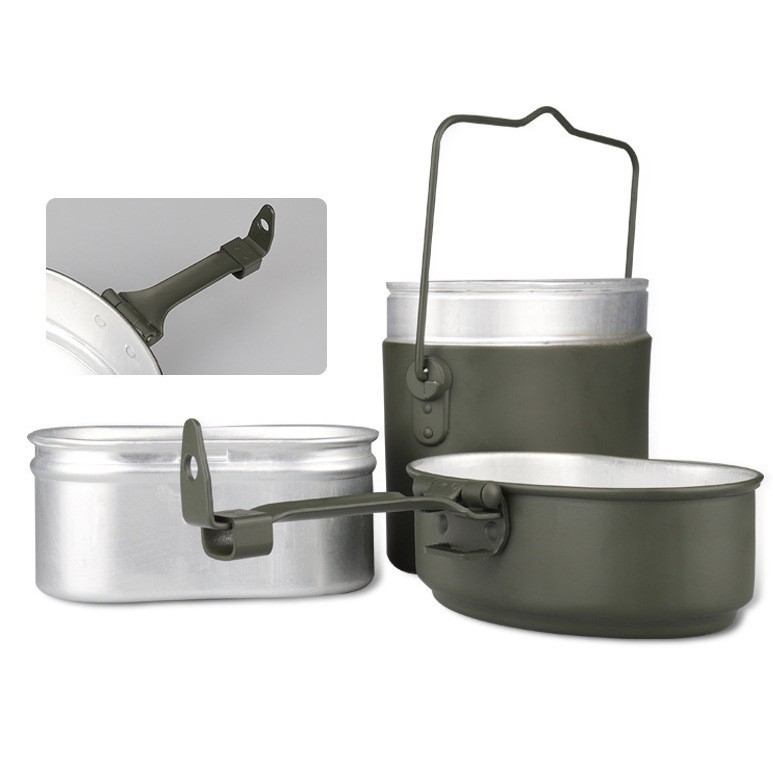 79 German lunch box, outdoor c – Mess Kit Titanium recenzja i cena