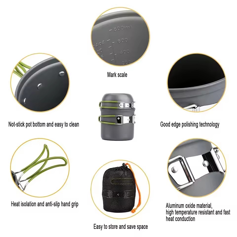 Ultralight Camping Cookware Me – Camping Cooking Roll recenzja i cena