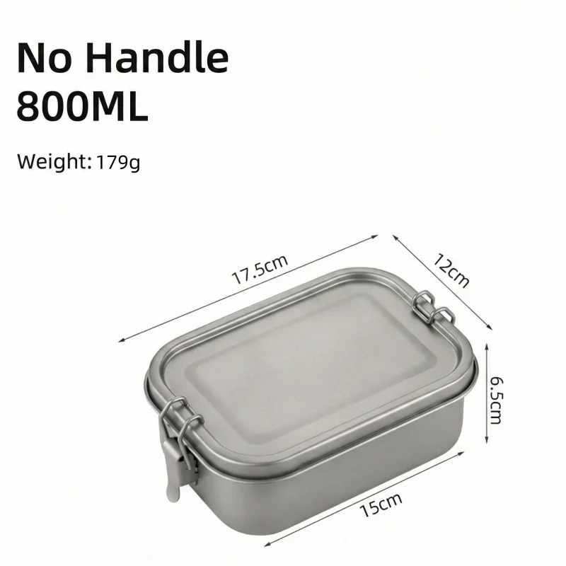 Stainless Steel Lunch Box With – Mess Kit Titanium recenzja i cena