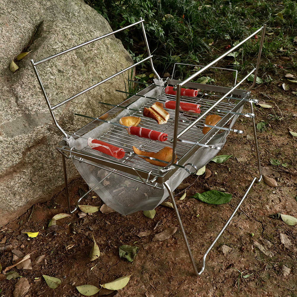 Folding Barbecue Grill Camping – Camp Grill Portable Folding recenzja i cena
