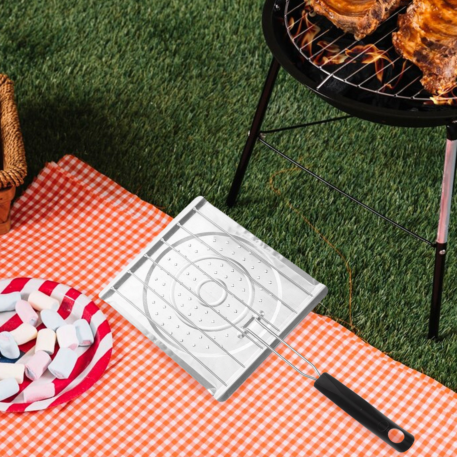 Noncoated Perforated Toaster G – Camping Cooking Basket recenzja i cena