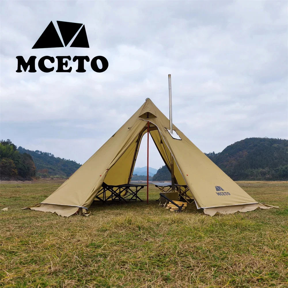 Pyramid Tent Set Outdoor Winte – Campfire Cooking In Another World recenzja i cena