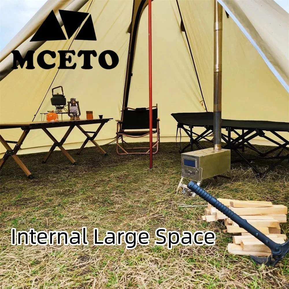 Pyramid Tent Set Outdoor Winte – Campfire Cooking In Another World recenzja i cena