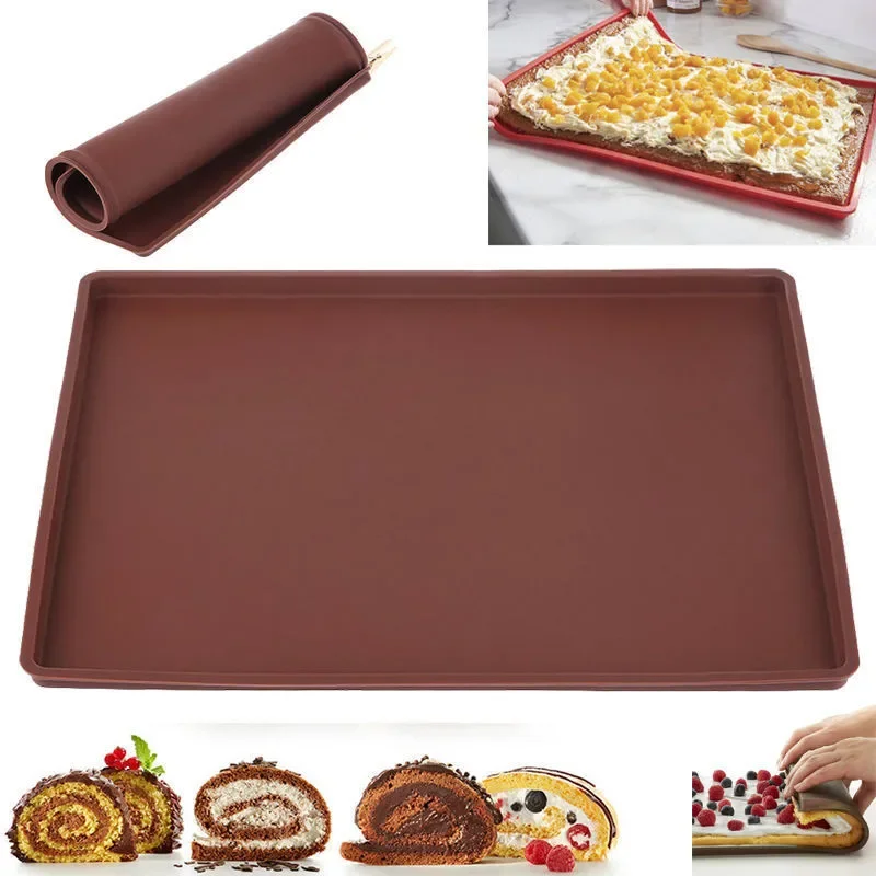 Silicone Baking Mat Cake Roll  – Camping Cooking Mat recenzja i cena