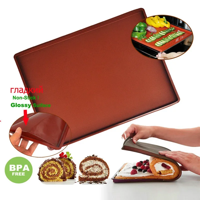 Silicone Baking Mat Cake Roll  – Camping Cooking Mat recenzja i cena