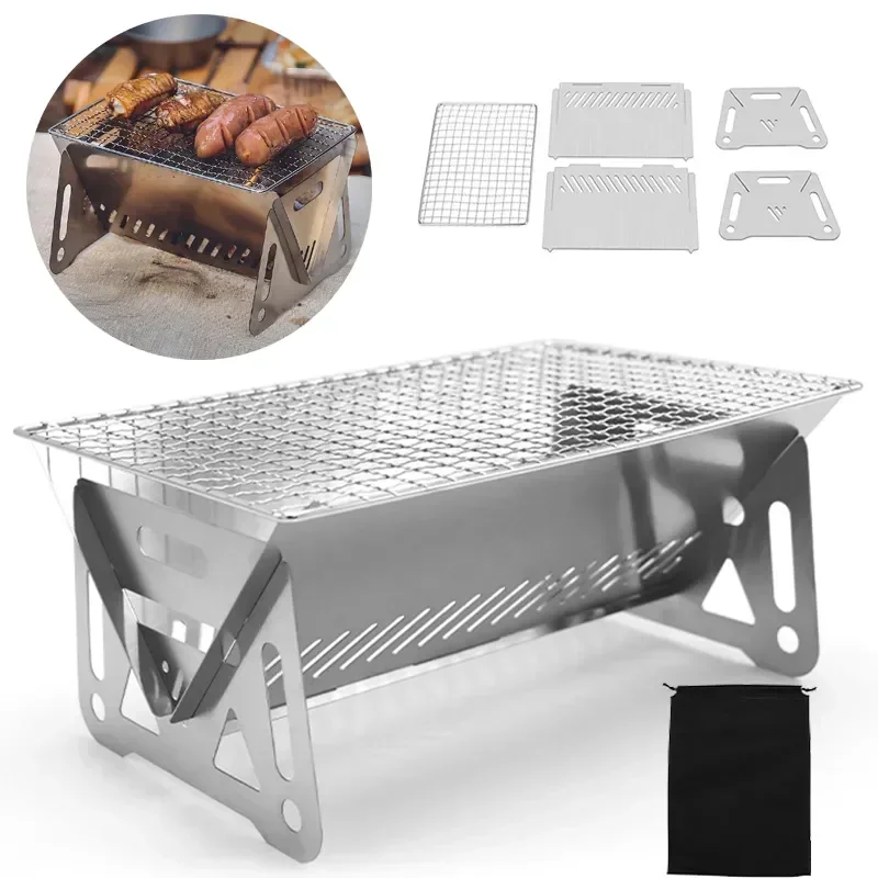 Portable Folding Barbecue Gril – Camp Grill Portable Folding recenzja i cena