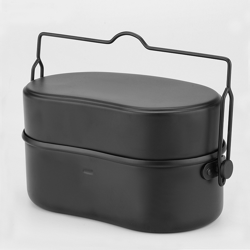 Aluminum Lunch Box Cookware Ou – Camping Cooking Kit Box recenzja i cena