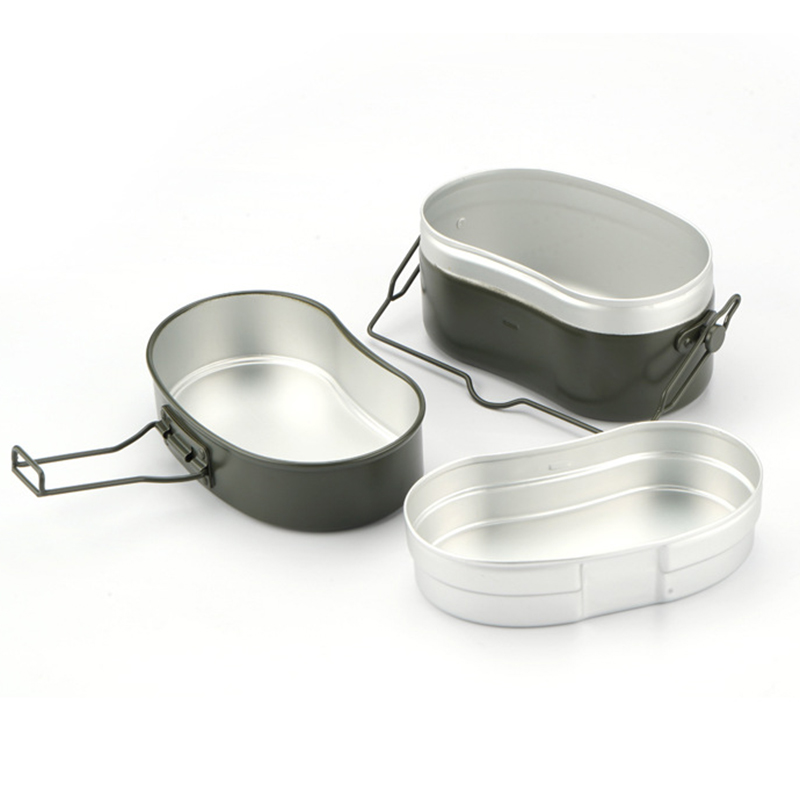 Aluminum Lunch Box Cookware Ou – Camping Cooking Kit Box recenzja i cena
