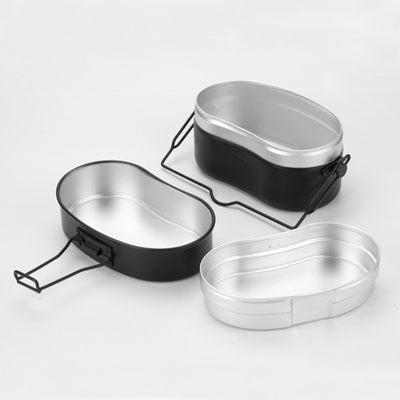 Aluminum Lunch Box Cookware Ou – Camping Cooking Kit Box recenzja i cena