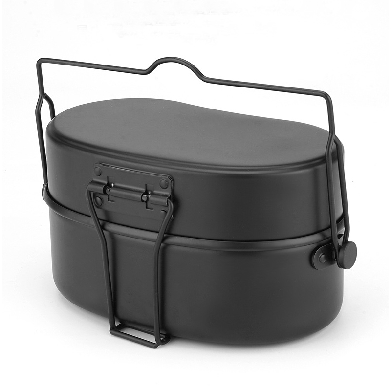 Aluminum Lunch Box Cookware Ou – Camping Cooking Kit Box recenzja i cena