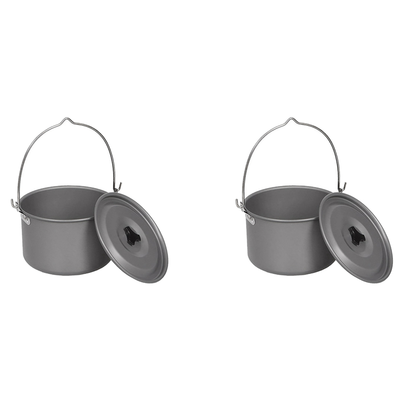 2X Outdoor Camping Picnic Hang – Camping Hanging Cooking Pot recenzja i cena