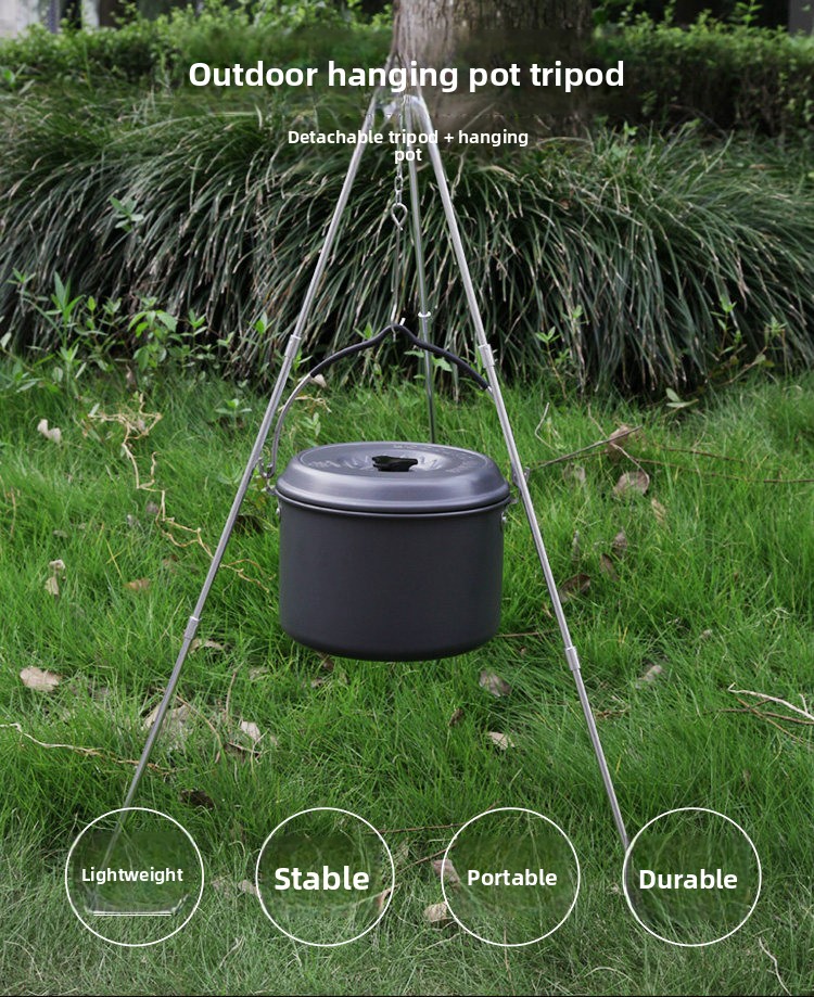 Bulin Hanging Pot Outdoor Set  – Camping Hanging Cooking Pot recenzja i cena