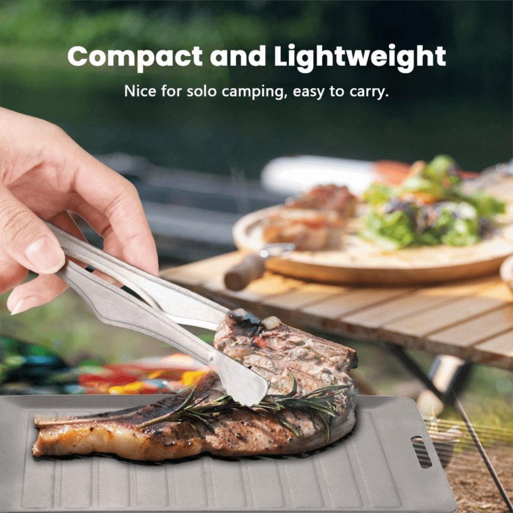 Durable Titanium Camping Grill – Camping Cooking Meat recenzja i cena