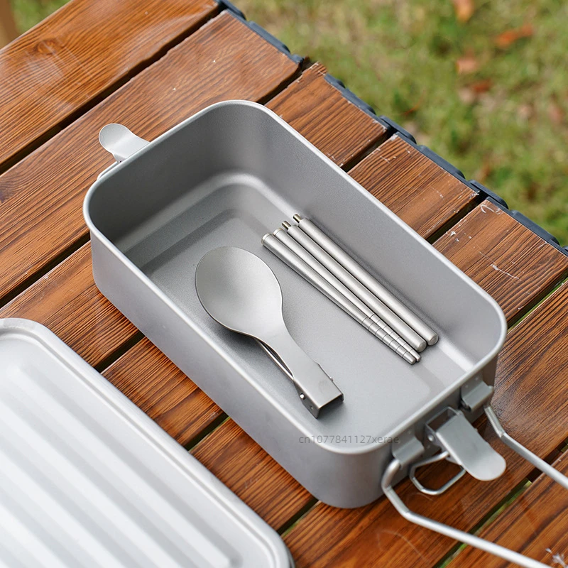 Outdoor Pure Titanium Square L – Mess Kit Titanium recenzja i cena