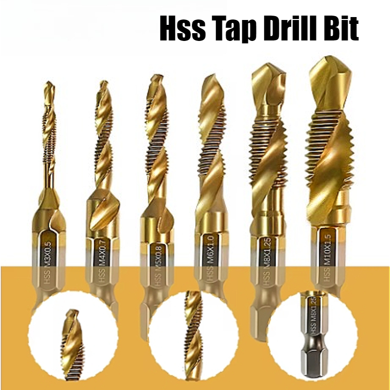 6PCS Metric Titanium Drill Tap – Mess Kit Titanium recenzja i cena