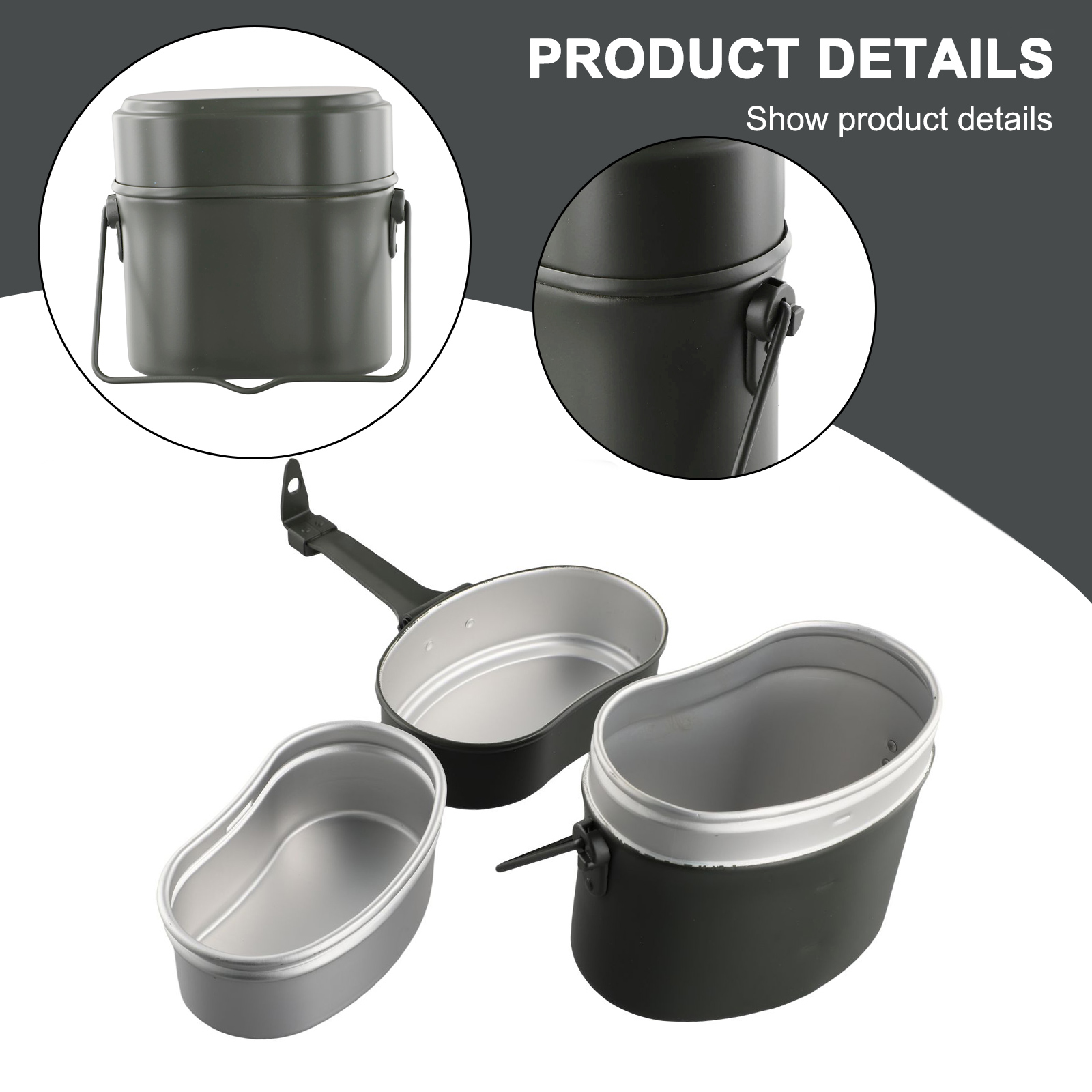 Portable Camping Mess Kits 3 I – Camping Cooking Kit Box recenzja i cena