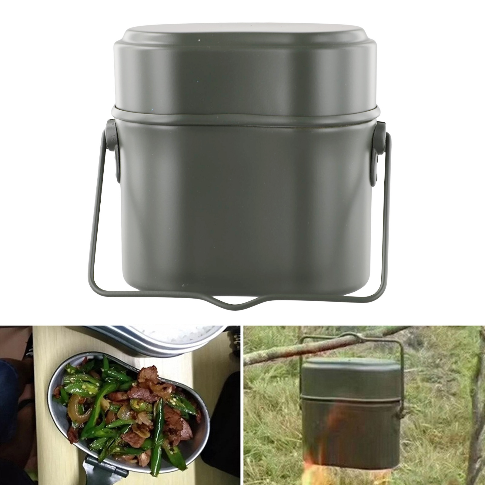 Portable Camping Mess Kits 3 I – Camping Cooking Kit Box recenzja i cena
