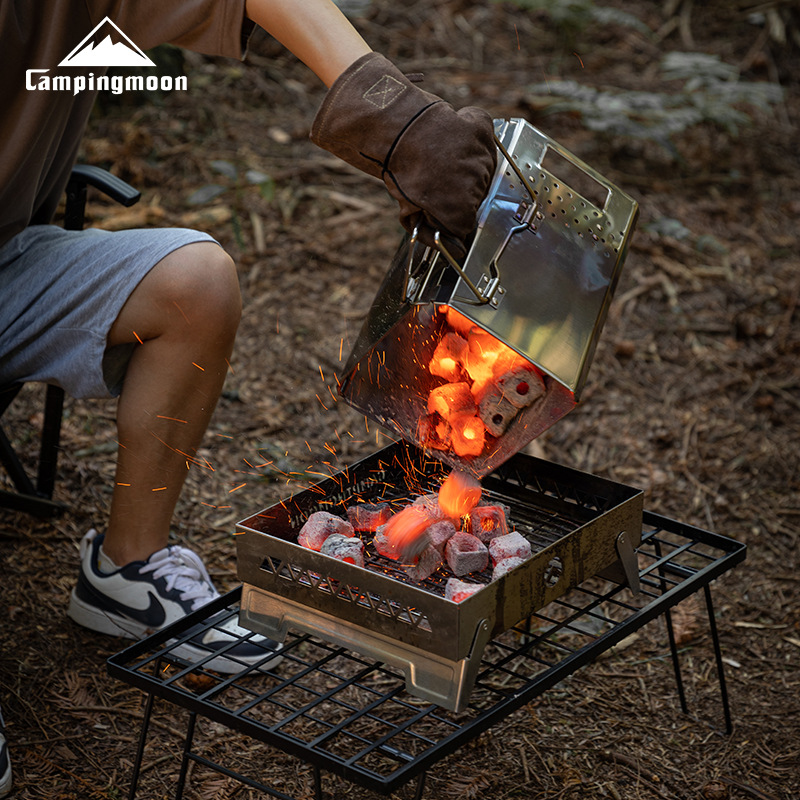 MT-18 Stainless Steel Hiking F – Camp Grill Portable Folding recenzja i cena