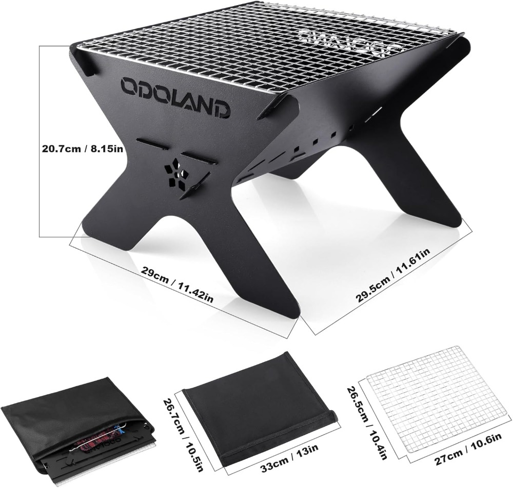 Portable Folding Charcoal Gril – Camp Grill Portable Folding recenzja i cena