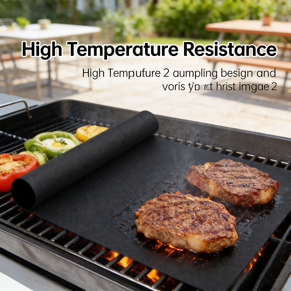 BBQ Mats Oven Bottom Liners Re – Camping Cooking Mat recenzja i cena