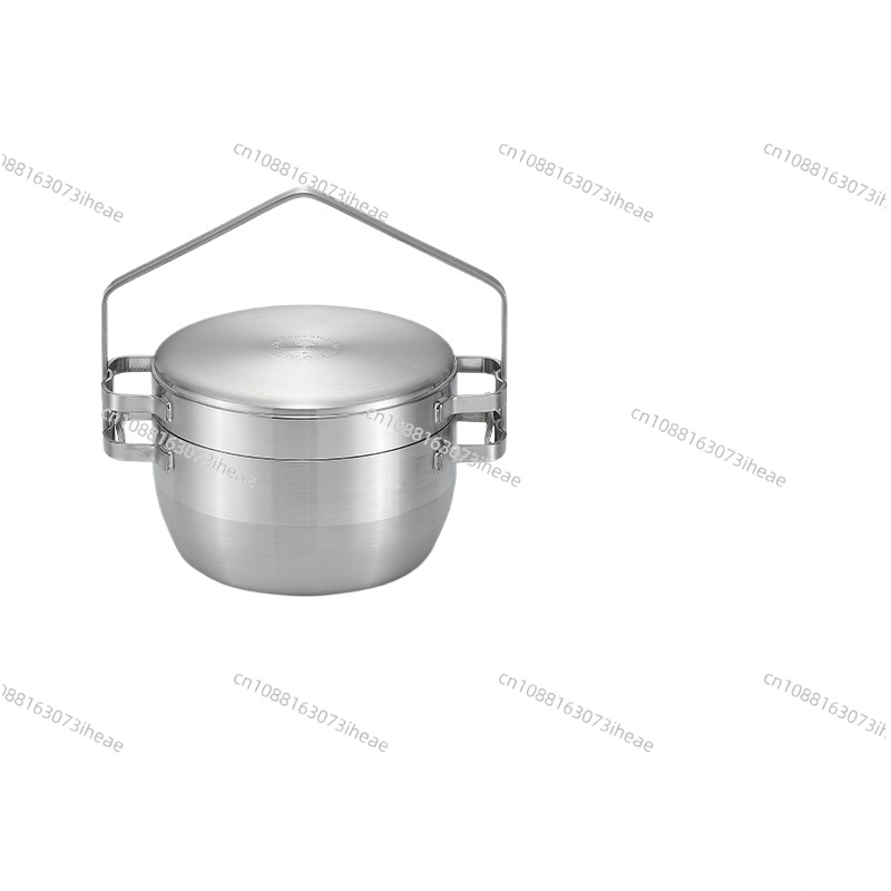 DO-25 thickened stainless stee – Camping Hanging Cooking Pot recenzja i cena