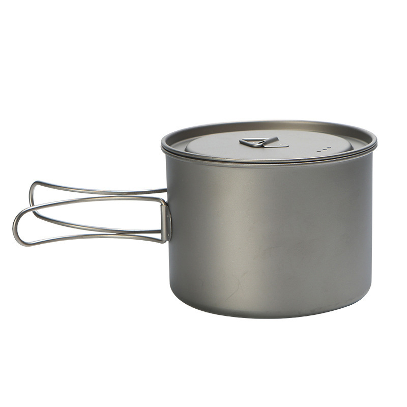 Outdoor Picnic Titanium Cookin – Camping Hanging Cooking Pot recenzja i cena