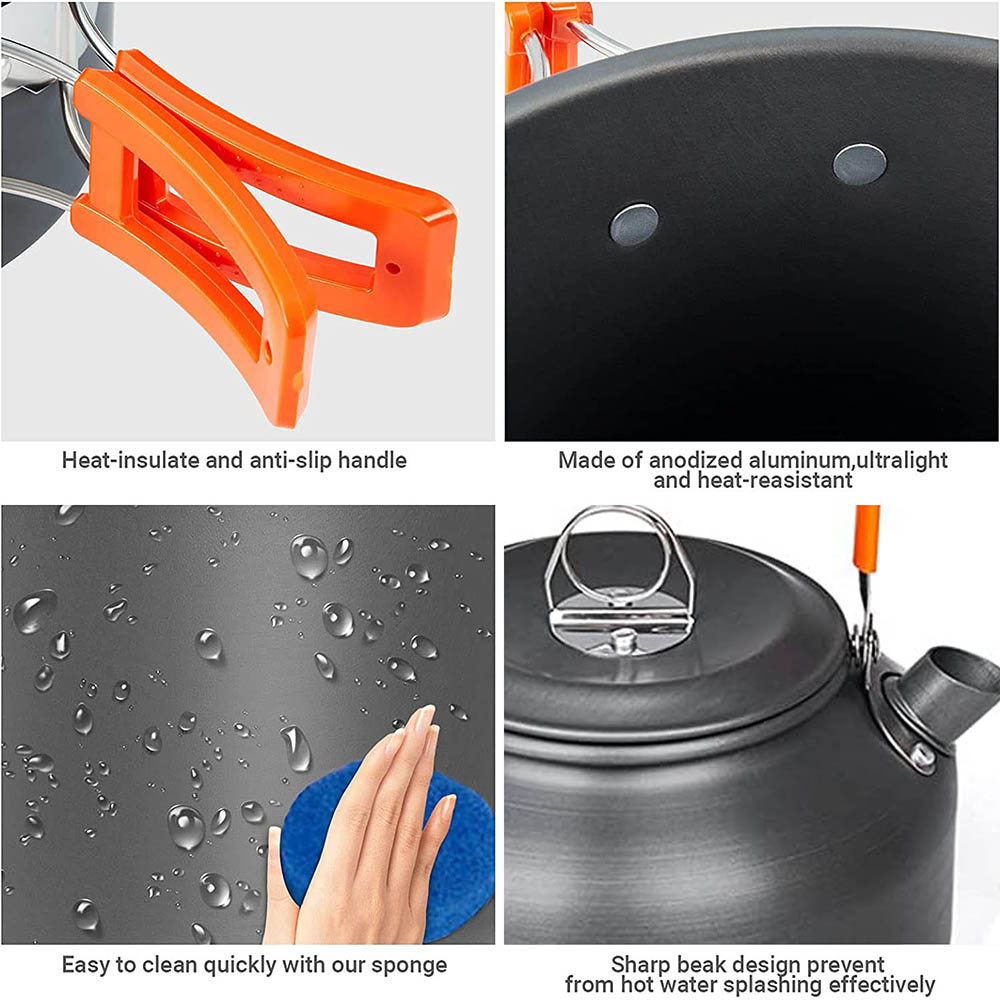 1pcs/1set Camping Cookware Kit – Camping Cooking Roll recenzja i cena