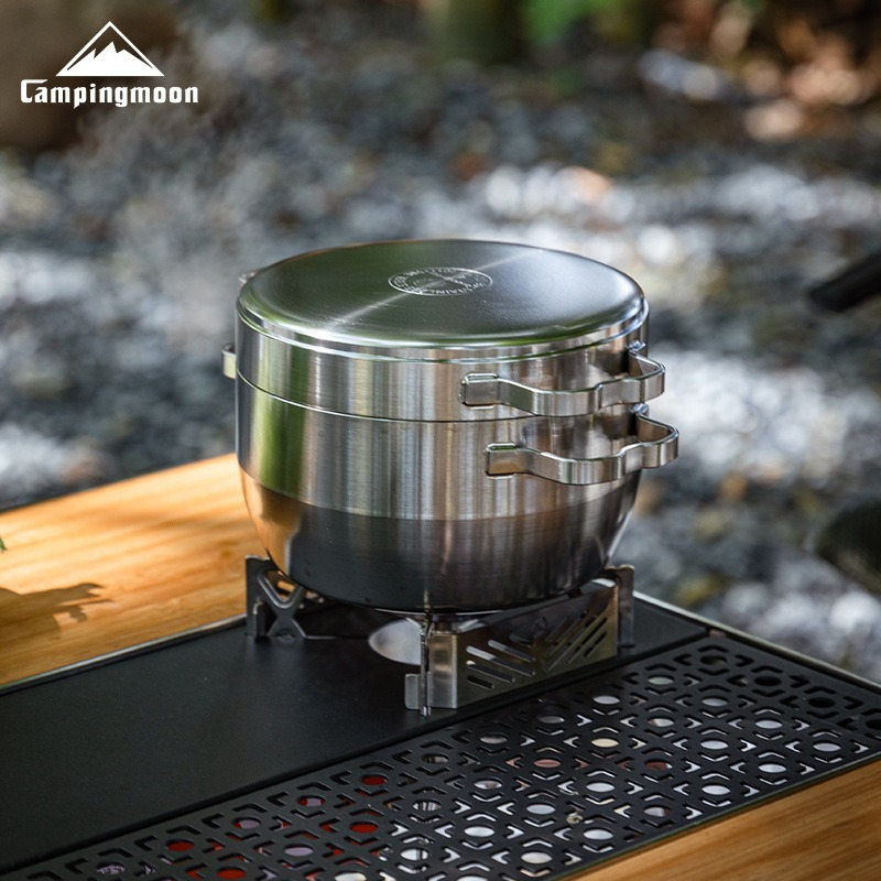 DO-25 thickened stainless stee – Camping Hanging Cooking Pot recenzja i cena