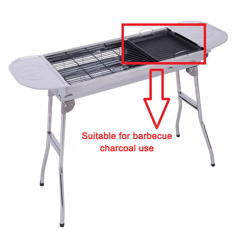Outdoors Thick Square Grill Pa – Camping Cooking Meat recenzja i cena