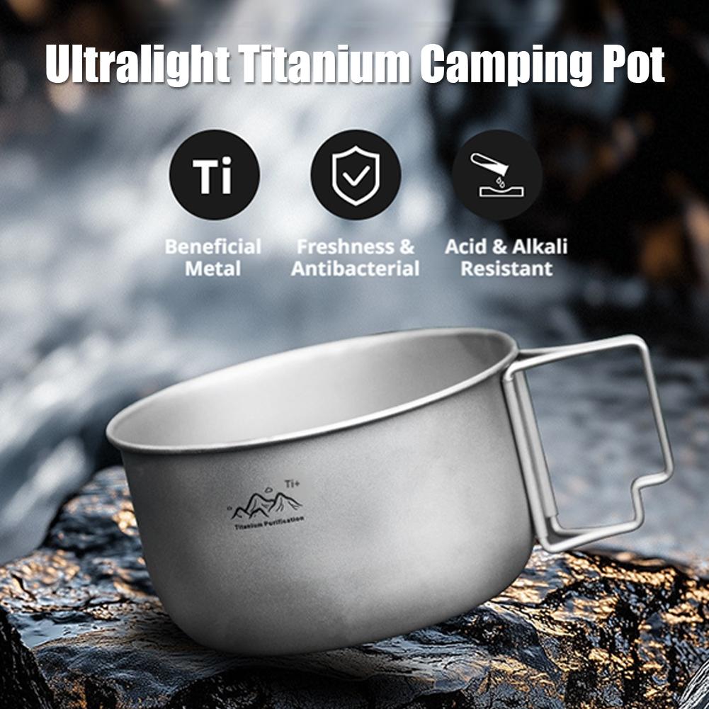 Titanium Hanging Pot Lightweig – Camping Hanging Cooking Pot recenzja i cena
