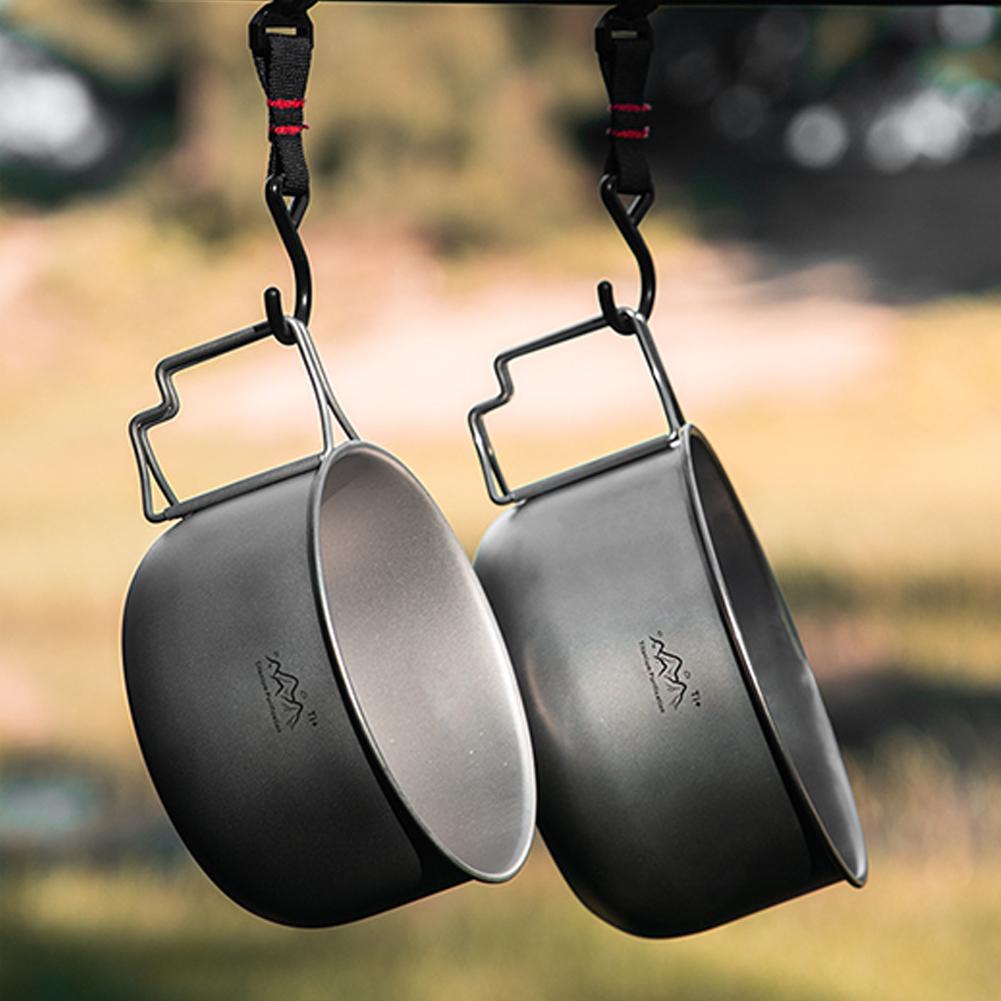 Titanium Hanging Pot Lightweig – Camping Hanging Cooking Pot recenzja i cena