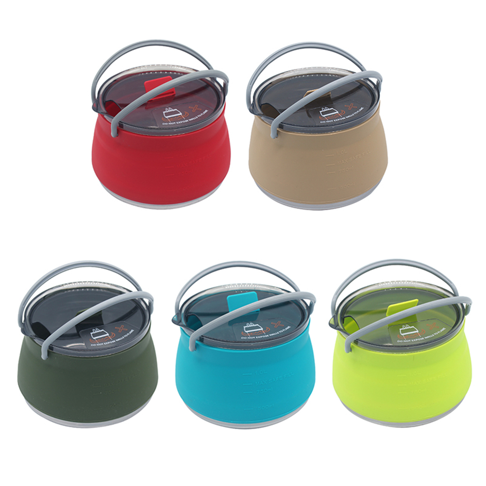 Outdoor Silicone Kettle  1L Ca – Camping Cooking Options recenzja i cena