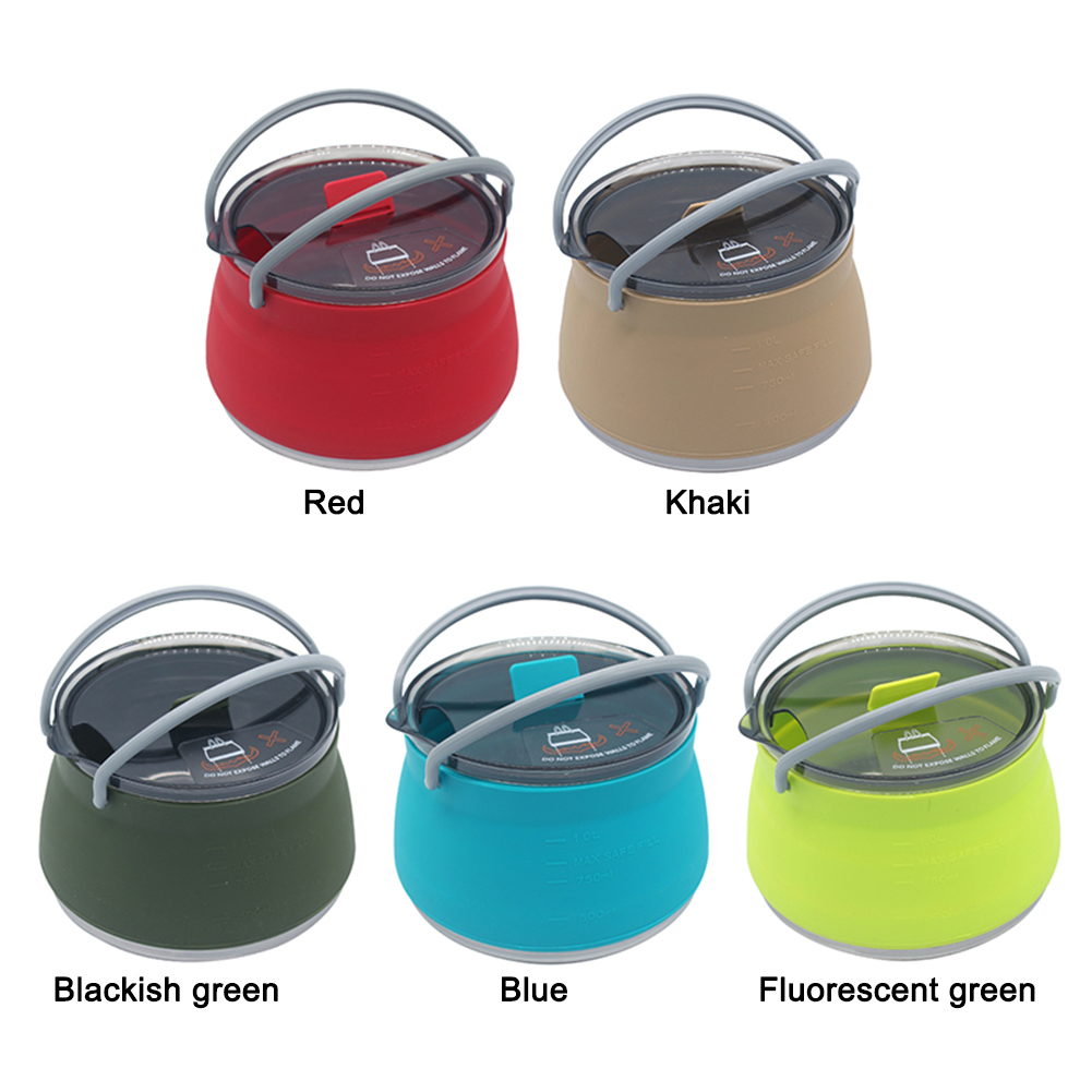 Outdoor Silicone Kettle  1L Ca – Camping Cooking Options recenzja i cena