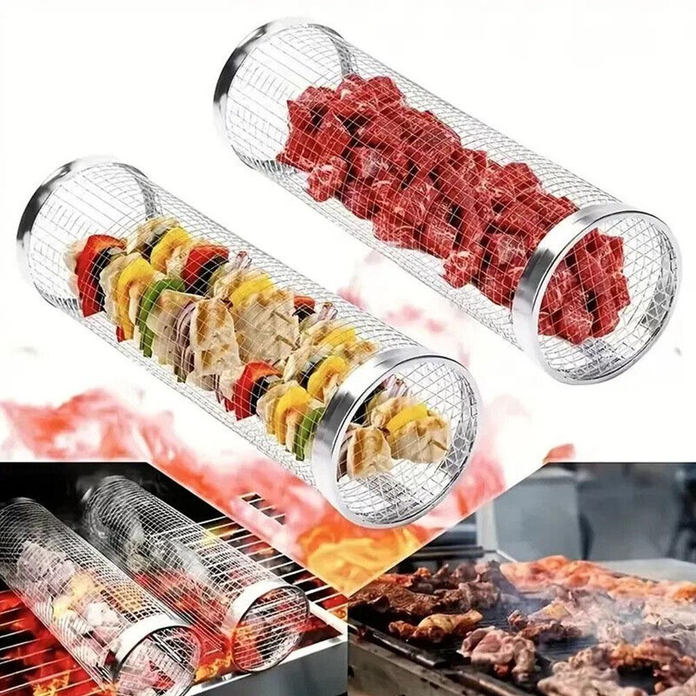 Barbecue Grill Grate Barbecue  – Camping Cooking Basket recenzja i cena