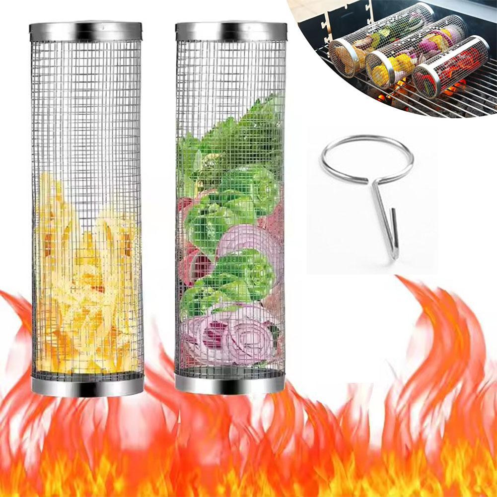 Barbecue Grill Grate Barbecue  – Camping Cooking Basket recenzja i cena