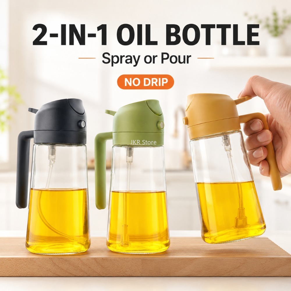 2 in 1 Olive Oil Sprayer Dispe – Camping Cooking Oil recenzja i cena