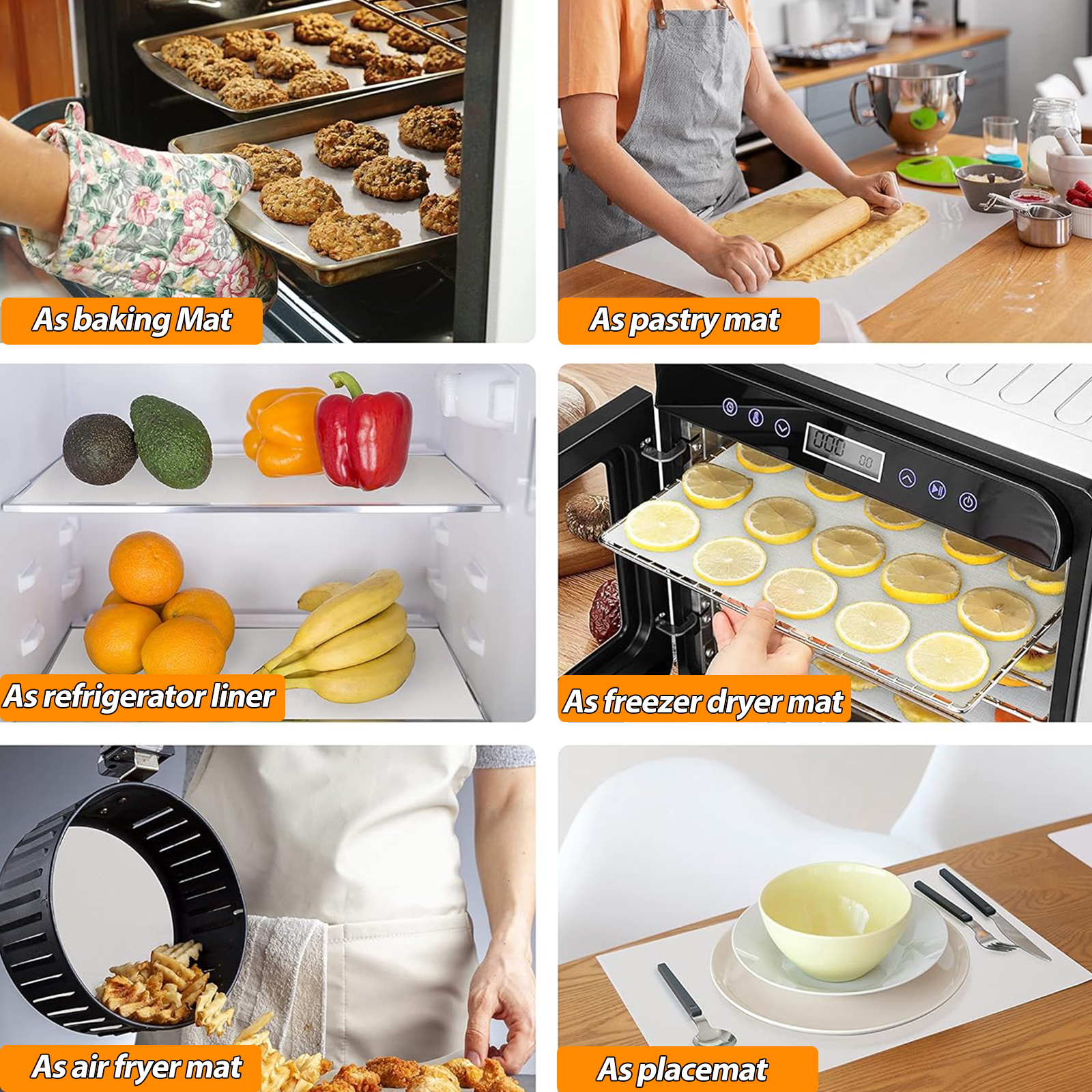 Large Silicone Baking Mat Roll – Camping Cooking Mat recenzja i cena