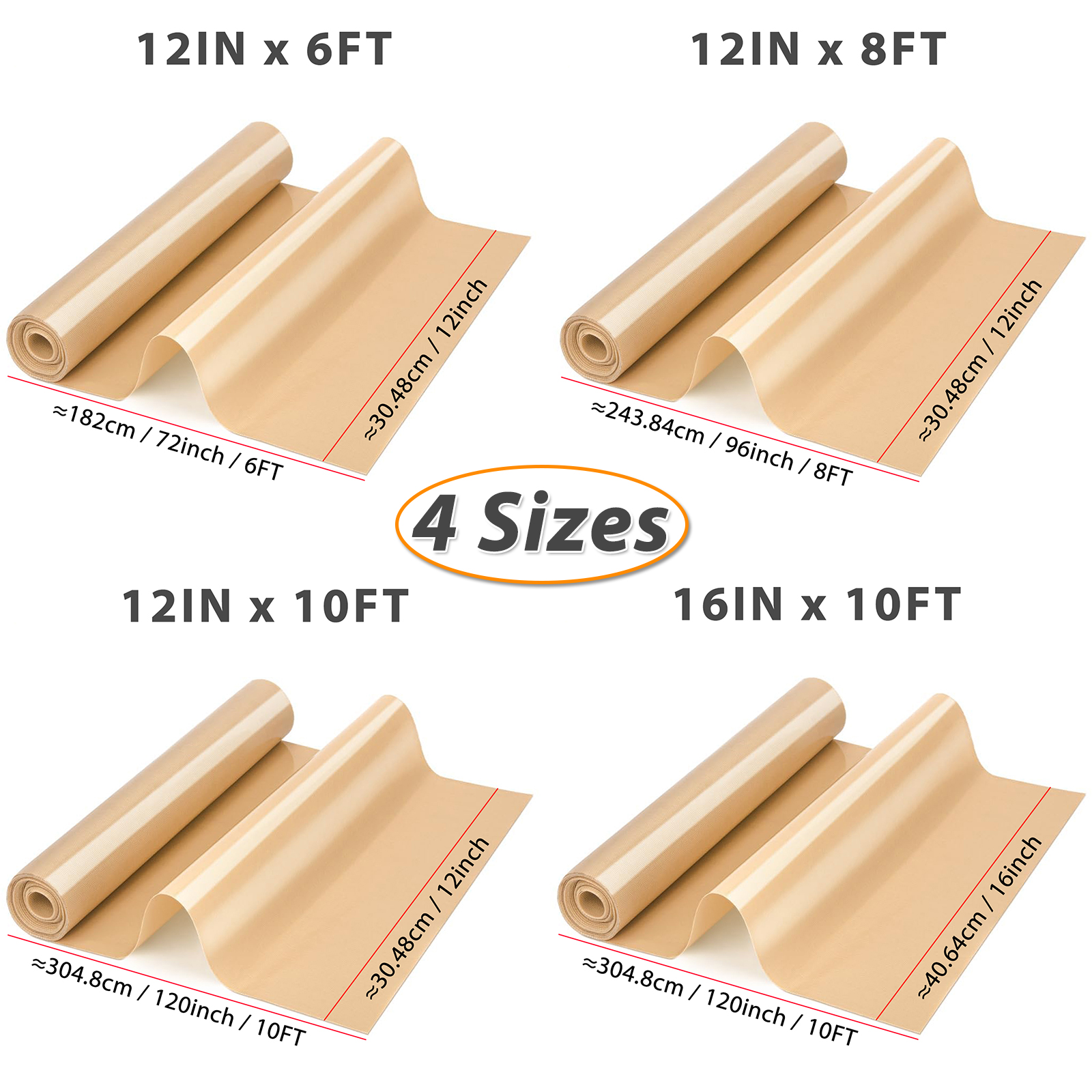 Large Silicone Baking Mat Roll – Camping Cooking Mat recenzja i cena
