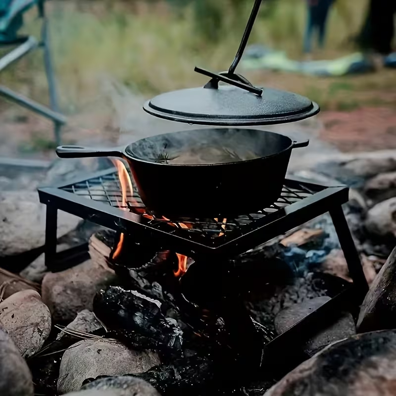 Portable folding barbecue gril – Camp Grill Portable Folding recenzja i cena