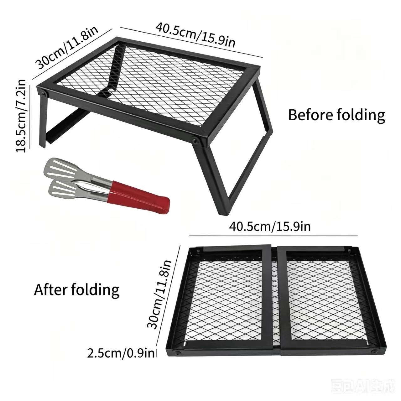 Portable folding barbecue gril – Camp Grill Portable Folding recenzja i cena