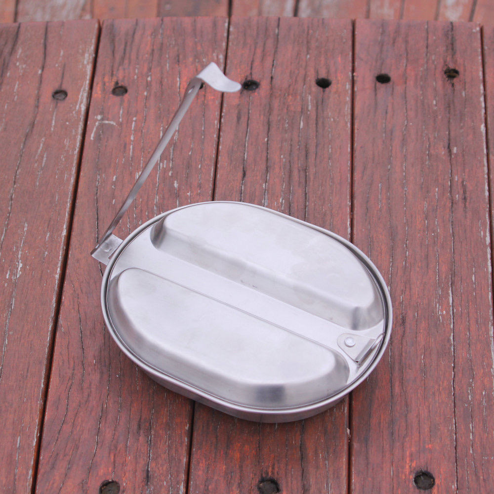 US Military Mess Kit, Retro Me – Camping Cooking Kit Box recenzja i cena