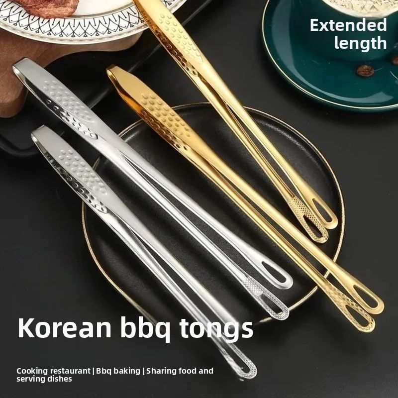 Stainless Steel BBQ Grill Tong – Camping Cooking Meat recenzja i cena