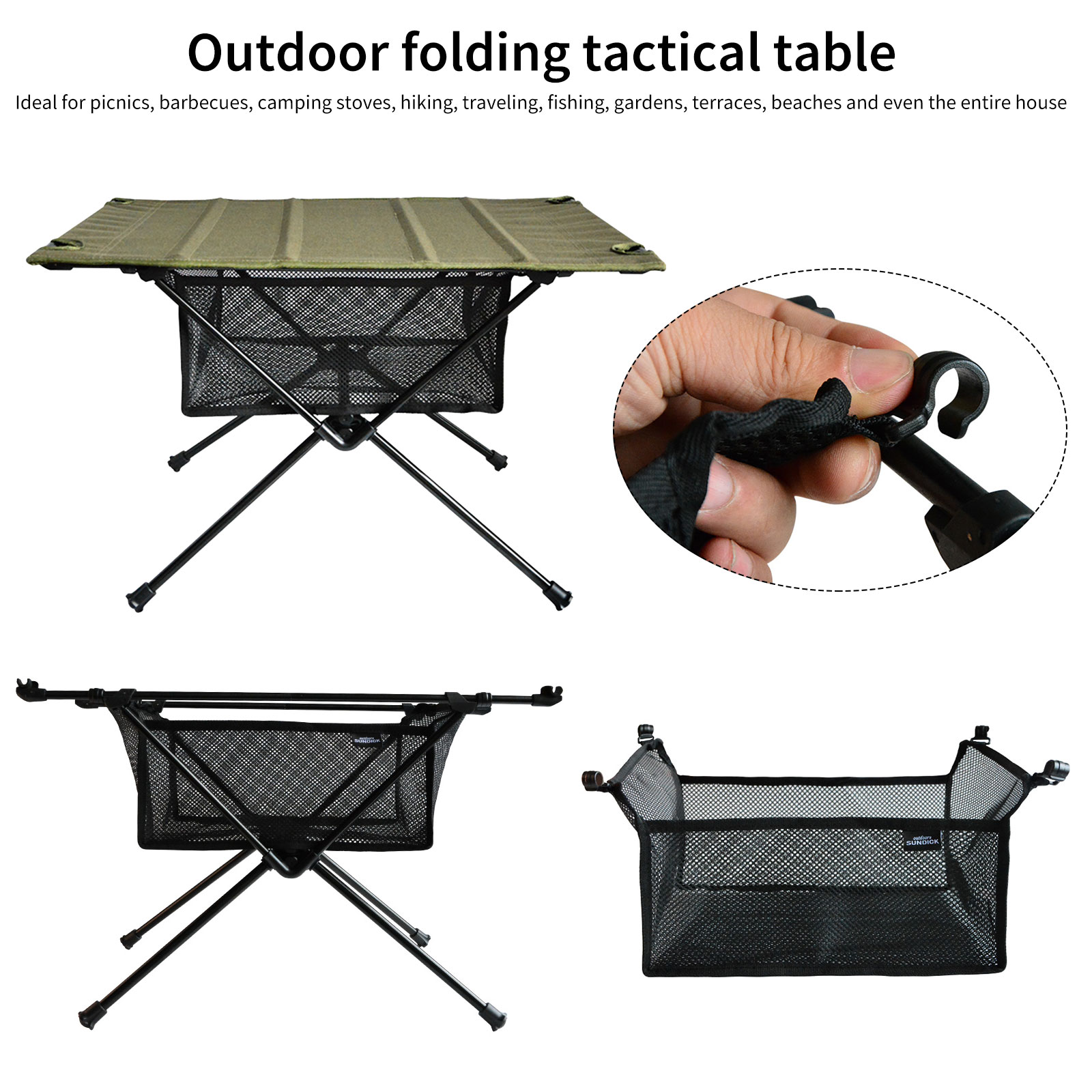 Mesh Basket Organizer Camping  – Camping Cooking Basket recenzja i cena
